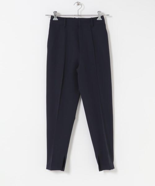 URBAN RESEARCH ROSSO WOMEN（アーバンリサーチ　ロッソ）の「『WEB/一部店舗限定』『SHORT/TALLサイズあり』ペプラムジレ+テーパードパンツ（セットアップ・レディース・ネイビー/ホワイト系その他/ブラック・38/SHORT/36/TALL）」の7枚目の写真