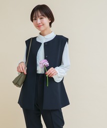 URBAN RESEARCH ROSSO WOMEN | 『WEB/一部店舗限定』ペプラムジレ+テーパードパンツ(セットアップ)