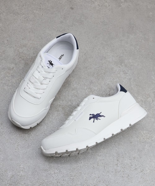 POLO CHAMPS（ポロチャンプス）の「【POLO CHAMPS/ポロチャンプス】コンフォート ボリュームソールスニーカー（スニーカー・メンズ・ブラック/ホワイト系2/ホワイト系1・24.5cm/24cm/23.5cm/23cm/22.5cm）」の9枚目の写真