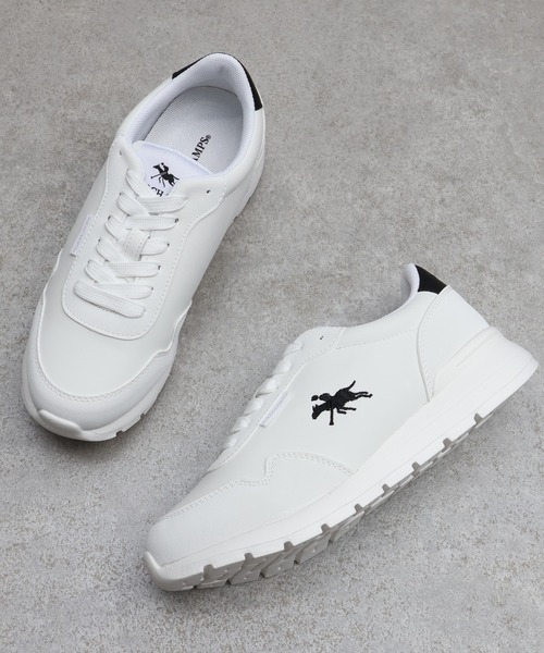 POLO CHAMPS（ポロチャンプス）の「【POLO CHAMPS/ポロチャンプス】コンフォート ボリュームソールスニーカー（スニーカー・メンズ・ブラック/ホワイト系2/ホワイト系1・24.5cm/24cm/23.5cm/23cm/22.5cm）」の8枚目の写真