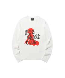 STAR LOGO SLIM L/S TEE_WHITE(NG2FSUT553A)