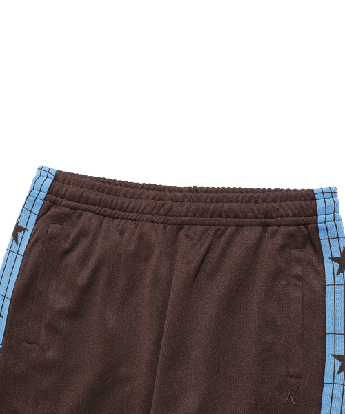 ISTKUNST（イストクンスト）の「IK TRACK JERSEY PANTS_BROWN(IK2FSMPA10A)（スウェットパンツ・レディース・ブラウン・S/M/L）」の3枚目の写真