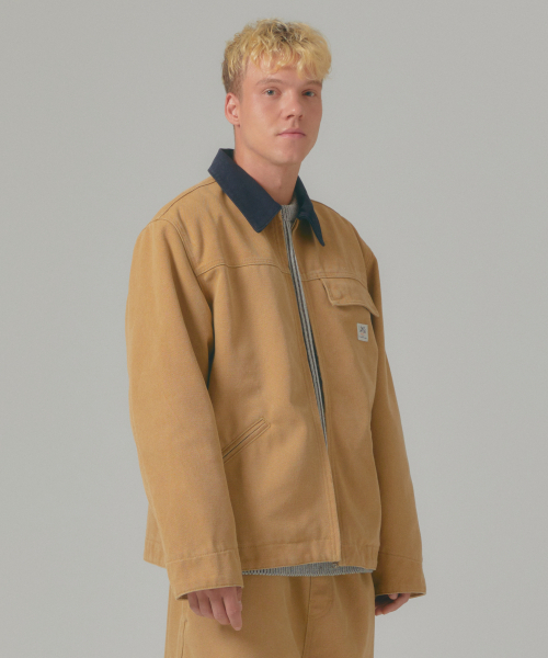LMCの「WASHED CANVAS WORK JACKET sand(その他アウター・メンズ・その他・S/M/L)」の1枚目の写真