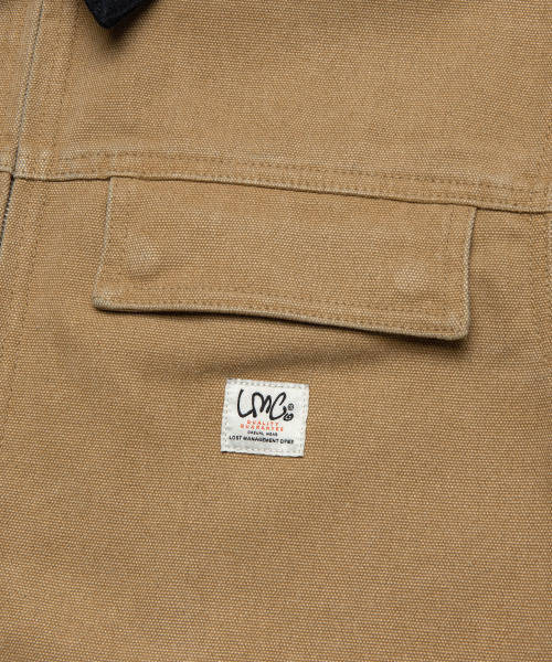 LMCの「WASHED CANVAS WORK JACKET sand(その他アウター・メンズ・その他・S/M/L)」の9枚目の写真