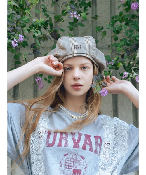 FURFUR（ファーファー）の「リメイクデザインレースTシャツ（Tシャツ/カットソー・レディース・グレー/ブルー/イエロー/ネイビー・F）」の7枚目の写真