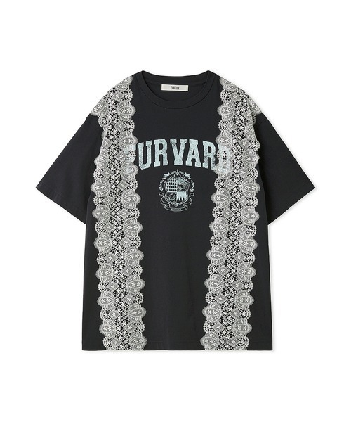 FURFUR（ファーファー）の「リメイクデザインレースTシャツ（Tシャツ/カットソー・レディース・グレー/ブルー/イエロー/ネイビー・F）」の18枚目の写真