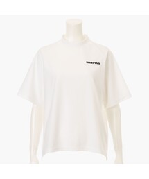 BRIEFING（ブリーフィング）の「【BRIEFING GOLF／ブリーフィングゴルフ】WOME’S DRY PILE HIGHNECK （リラックスフィット）（Tシャツ/カットソー）」