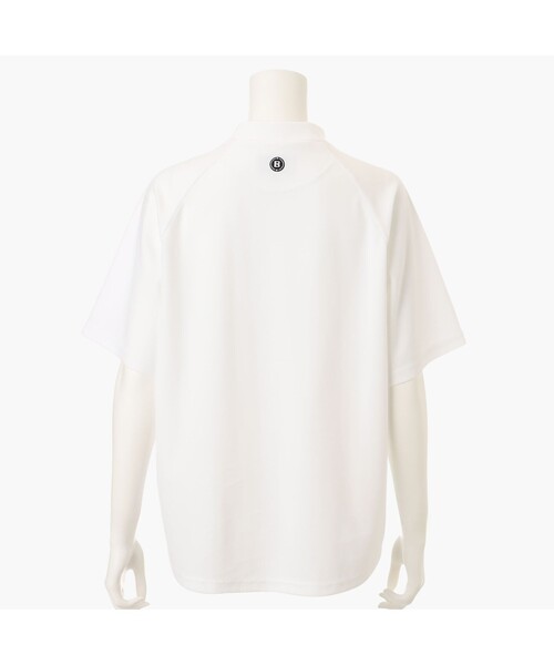 BRIEFING（ブリーフィング）の「【BRIEFING GOLF／ブリーフィングゴルフ】WOME’S DRY PILE HIGHNECK （リラックスフィット）（Tシャツ/カットソー・レディース・ホワイト/ブラック/オリーブ・S/M）」の4枚目の写真