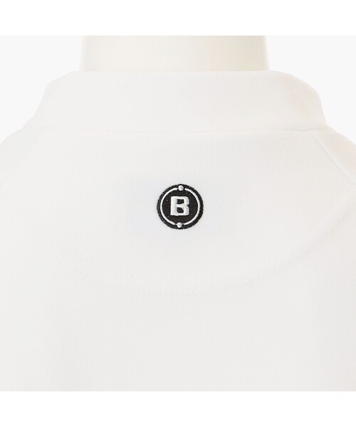 BRIEFING（ブリーフィング）の「【BRIEFING GOLF／ブリーフィングゴルフ】WOME’S DRY PILE HIGHNECK （リラックスフィット）（Tシャツ/カットソー・レディース・ホワイト/ブラック/オリーブ・S/M）」の5枚目の写真