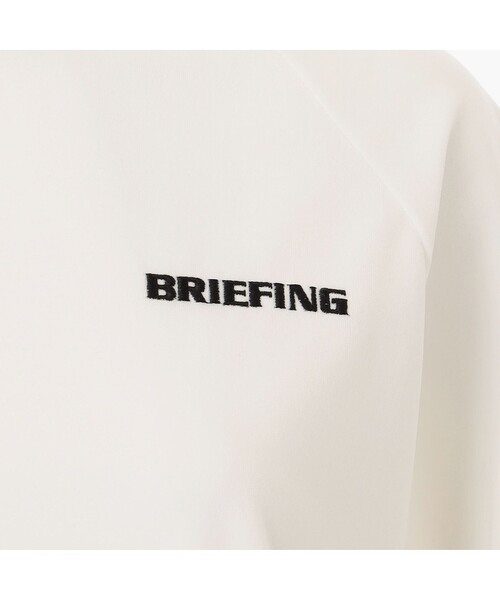 BRIEFING（ブリーフィング）の「【BRIEFING GOLF／ブリーフィングゴルフ】WOME’S DRY PILE HIGHNECK （リラックスフィット）（Tシャツ/カットソー・レディース・ホワイト/ブラック/オリーブ・S/M）」の7枚目の写真