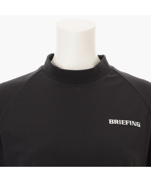 BRIEFING（ブリーフィング）の「【BRIEFING GOLF／ブリーフィングゴルフ】WOME’S DRY PILE HIGHNECK （リラックスフィット）（Tシャツ/カットソー・レディース・ホワイト/ブラック/オリーブ・S/M）」の13枚目の写真