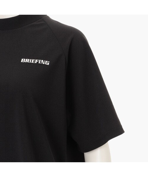 BRIEFING（ブリーフィング）の「【BRIEFING GOLF／ブリーフィングゴルフ】WOME’S DRY PILE HIGHNECK （リラックスフィット）（Tシャツ/カットソー・レディース・ホワイト/ブラック/オリーブ・S/M）」の15枚目の写真