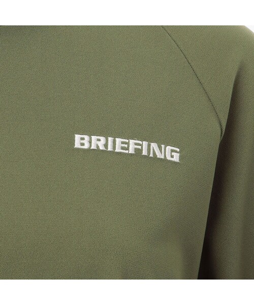 BRIEFING（ブリーフィング）の「【BRIEFING GOLF／ブリーフィングゴルフ】WOME’S DRY PILE HIGHNECK （リラックスフィット）（Tシャツ/カットソー・レディース・ホワイト/ブラック/オリーブ・S/M）」の21枚目の写真