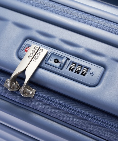 AMERICAN TOURISTER(アメリカンツーリスター)の「アメリカンツーリスター FRONTEC スピナー68/25エキスパンダーTSA OS V2 エレメントブルー(スーツケース/キャリーバッグ・レディース・ダークブルー・M)」の8枚目の写真