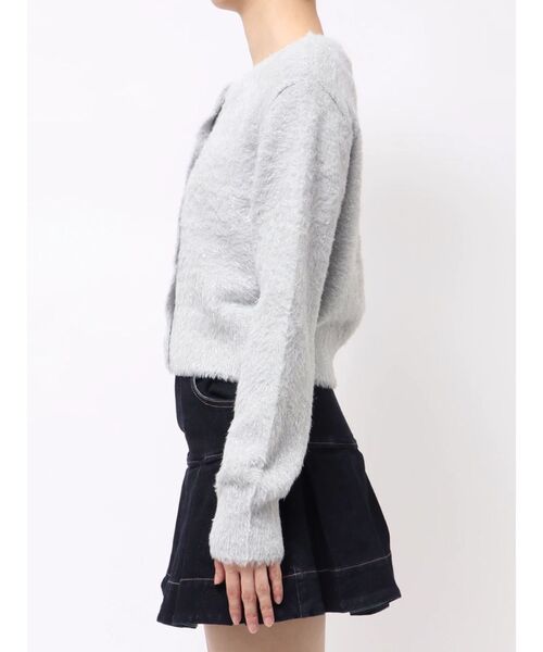 RESEXXY(リゼクシー)の「ラメシャギーカーディガン(カーディガン/ボレロ・レディース・グレー/ホワイト/ピンク・FREE)」の19枚目の写真