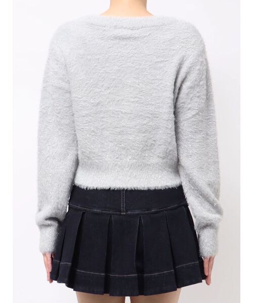 RESEXXY(リゼクシー)の「ラメシャギーカーディガン(カーディガン/ボレロ・レディース・グレー/ホワイト/ピンク・FREE)」の20枚目の写真