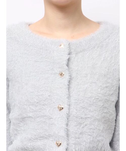 RESEXXY(リゼクシー)の「ラメシャギーカーディガン(カーディガン/ボレロ・レディース・グレー/ホワイト/ピンク・FREE)」の21枚目の写真