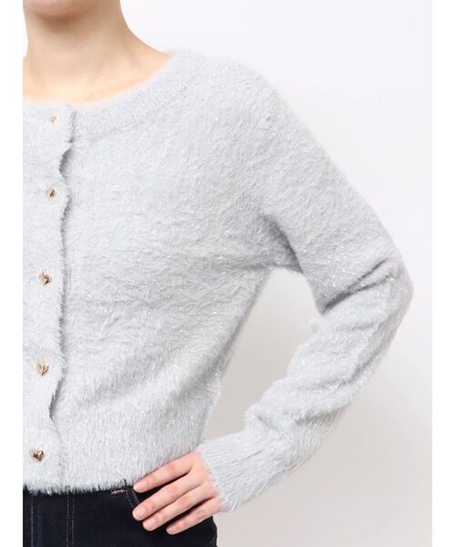 RESEXXY(リゼクシー)の「ラメシャギーカーディガン(カーディガン/ボレロ・レディース・グレー/ホワイト/ピンク・FREE)」の22枚目の写真