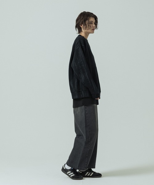 SLICK(スリック)の「【SLICK/スリック】12.5oz Denim 5P Curve Pants / カーブデニム パンツ(デニムパンツ・メンズ・ワンウォッシュ/ブラック/インディゴブルー・3/2/1)」の14枚目の写真