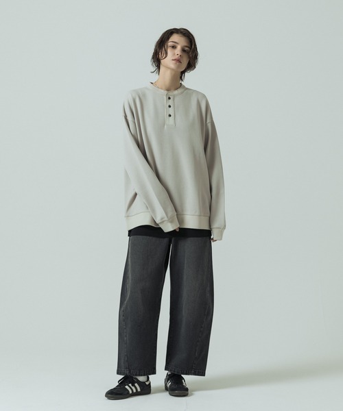 SLICK(スリック)の「【SLICK/スリック】12.5oz Denim 5P Curve Pants / カーブデニム パンツ(デニムパンツ・メンズ・ワンウォッシュ/ブラック/インディゴブルー・3/2/1)」の16枚目の写真