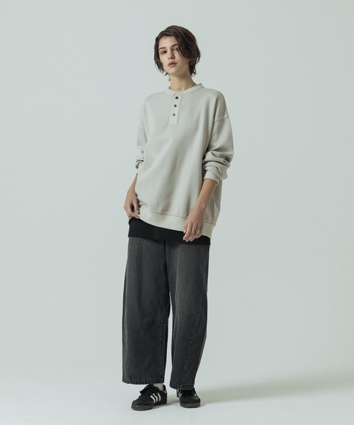 SLICK(スリック)の「【SLICK/スリック】12.5oz Denim 5P Curve Pants / カーブデニム パンツ(デニムパンツ・メンズ・ワンウォッシュ/ブラック/インディゴブルー・3/2/1)」の15枚目の写真