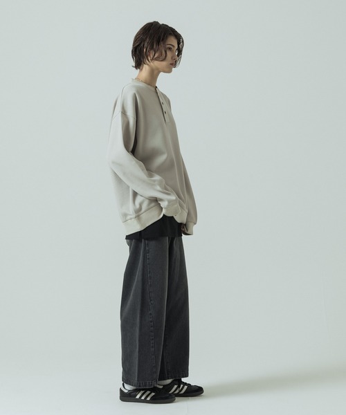 SLICK(スリック)の「【SLICK/スリック】12.5oz Denim 5P Curve Pants / カーブデニム パンツ(デニムパンツ・メンズ・ワンウォッシュ/ブラック/インディゴブルー・3/2/1)」の17枚目の写真