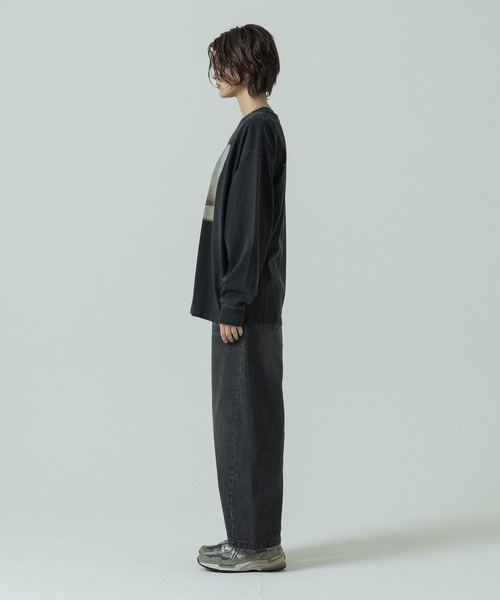 SLICK(スリック)の「【SLICK/スリック】12.5oz Denim 5P Curve Pants / カーブデニム パンツ(デニムパンツ・メンズ・ワンウォッシュ/ブラック/インディゴブルー・3/2/1)」の12枚目の写真
