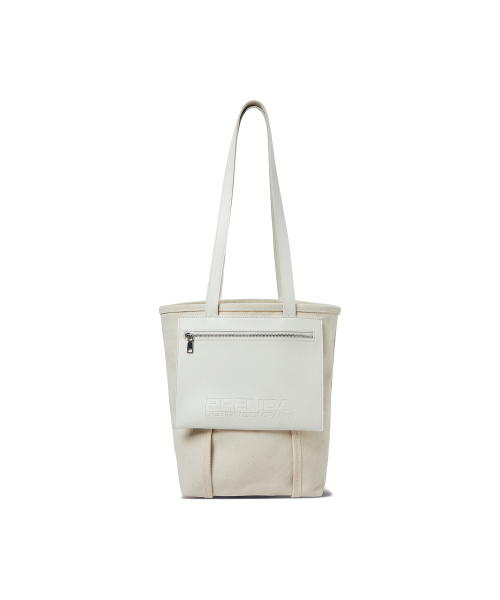 PRENDA(プレンダ)の「REJA POCKET TOTE BAG IVORY(トートバッグ・レディース・その他・FREE)」の1枚目の写真