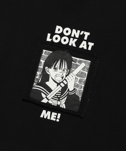 NICE GHOST CLUB(ナイスゴーストクラブ)の「DON’T LOOK AT ME フードパーカー_BLACK(NG2ESUM416A)(パーカー・レディース・ブラック・L/M/S)」の5枚目の写真