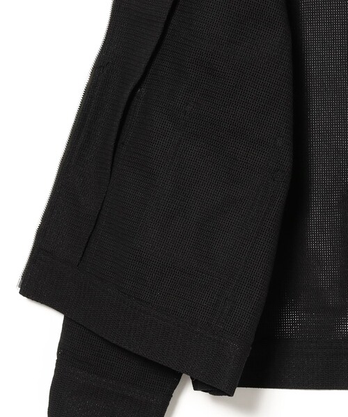 BEAMS(ビームス)の「【別注】UNIVERSAL OVERALL / MESH WIDE JACKET(ブルゾン・メンズ・ブラック/オリーブ・X-LARGE/LARGE/MEDIUM/SMALL)」の4枚目の写真