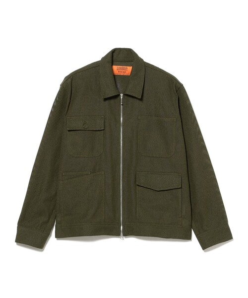 BEAMS(ビームス)の「【別注】UNIVERSAL OVERALL / MESH WIDE JACKET(ブルゾン・メンズ・ブラック/オリーブ・X-LARGE/LARGE/MEDIUM/SMALL)」の7枚目の写真