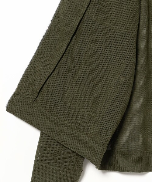 BEAMS(ビームス)の「【別注】UNIVERSAL OVERALL / MESH WIDE JACKET(ブルゾン・メンズ・ブラック/オリーブ・X-LARGE/LARGE/MEDIUM/SMALL)」の10枚目の写真