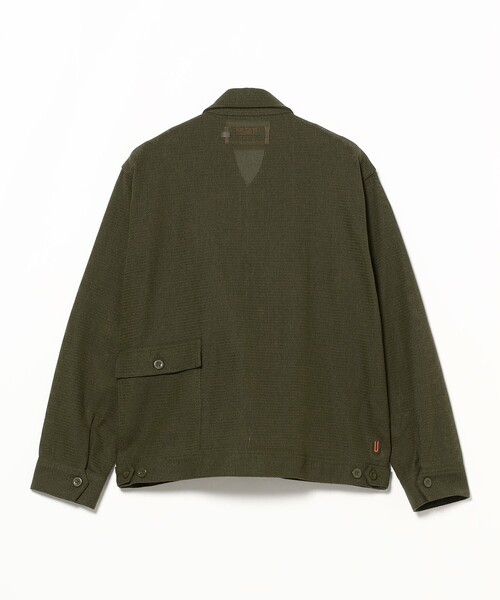 BEAMS(ビームス)の「【別注】UNIVERSAL OVERALL / MESH WIDE JACKET(ブルゾン・メンズ・ブラック/オリーブ・X-LARGE/LARGE/MEDIUM/SMALL)」の11枚目の写真