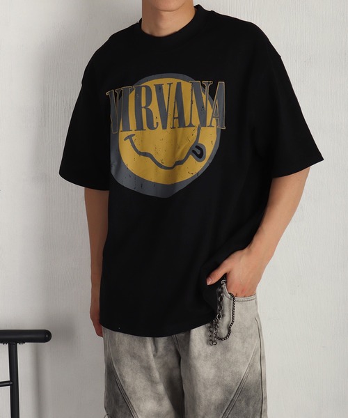 ビッグシルエット × ヘビーウェイト半袖 ROCKOFF バンドT / ロックT