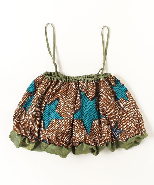 moyan ecri(モヤン エクリ)の「<moyan ecri>2WAYパフバルーンミニスカート&フリルキャミPUFF BALLOON MINI SKIRT(スカート・レディース・ブラック系その他/カーキ系・FREE)」の17枚目の写真