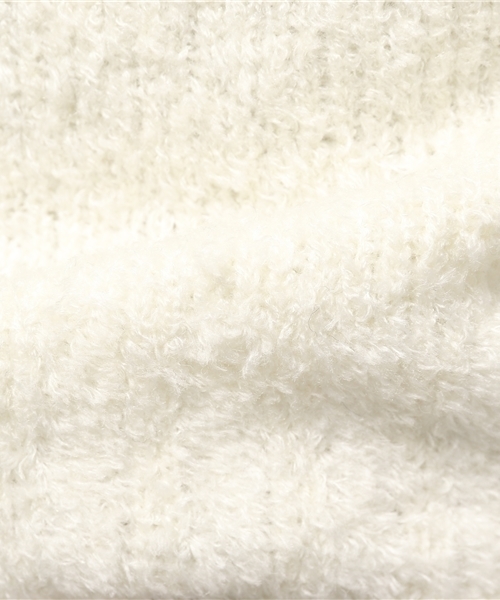 URBAN RESEARCH(アーバンリサーチ)の「UR ハイネックモールニット(ニット/セーター・メンズ・ホワイト/ネイビー/ベージュ・MEDIUM/LARGE)」の14枚目の写真