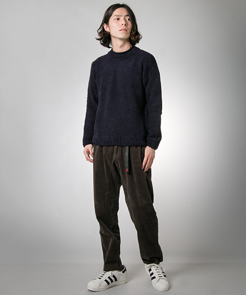 URBAN RESEARCH(アーバンリサーチ)の「UR ハイネックモールニット(ニット/セーター・メンズ・ホワイト/ネイビー/ベージュ・MEDIUM/LARGE)」の8枚目の写真