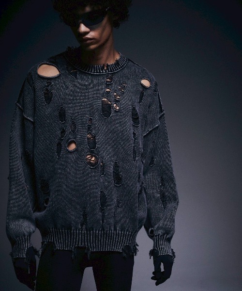 セール】DankeSchon/ダンケシェーン/ASID WASH TENJIKU CREWNECK