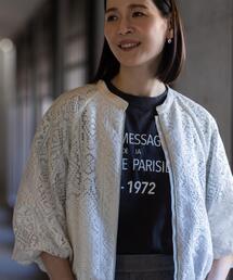 Reflect | 【セットアップ可】ジップアップレースショートブルゾン(ブルゾン)