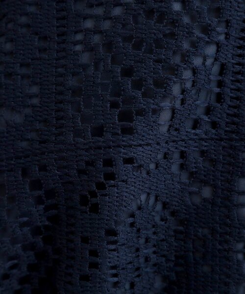 Reflect（リフレクト）の「【セットアップ可】ジップアップレースショートブルゾン（ブルゾン・レディース・アイボリー/ネイビー・07/09/11/13）」の18枚目の写真