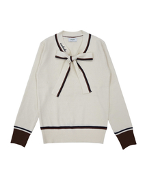 MONBIRDIE GOLF（モンバーディーゴルフ）の「マリリボンニット アイボリー（ニット/セーター）」