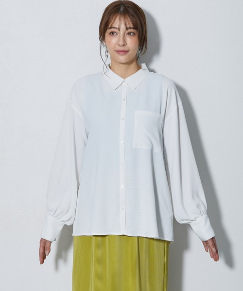 slattgir(スラットジール)の「高身長 ヴィンテージスラブラッシュガードシャツ(UVカット)(トールサイズ)(シャツ/ブラウス・レディース・オフホワイト/カーキ/ブラック・T4L/T5L/T3L/TLL/TL/TM)」の21枚目の写真