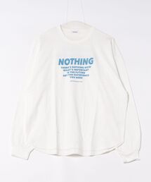 GENERATOR（ジェネレーター）の「GENERATOR/ジェネレーター NOTHING L/S Tシャツ（Tシャツ/カットソー）」