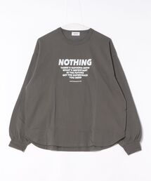GENERATOR（ジェネレーター）の「GENERATOR/ジェネレーター NOTHING L/S Tシャツ（Tシャツ/カットソー）」