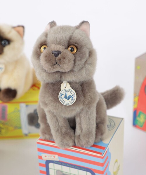 SHIPS（シップス）の「BON TON TOYS:B.T. CHAPS :DOG&CAT ぬいぐるみ（その他・キッズ・ブラウン/ホワイト系その他/ダークグレー/ナチュラル・ONE SIZE）」の2枚目の写真