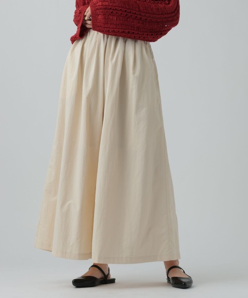 LEPSIM(レプシィム)の「スーパーワイドパンツ 637620(その他パンツ・レディース・カーキ/ブラック/アイボリー・FREE)」の2枚目の写真