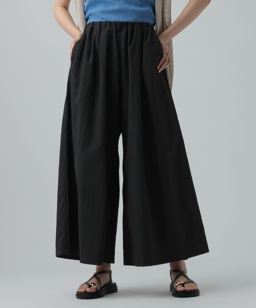 LEPSIM(レプシィム)の「スーパーワイドパンツ 637620(その他パンツ・レディース・カーキ/ブラック/アイボリー・FREE)」の3枚目の写真