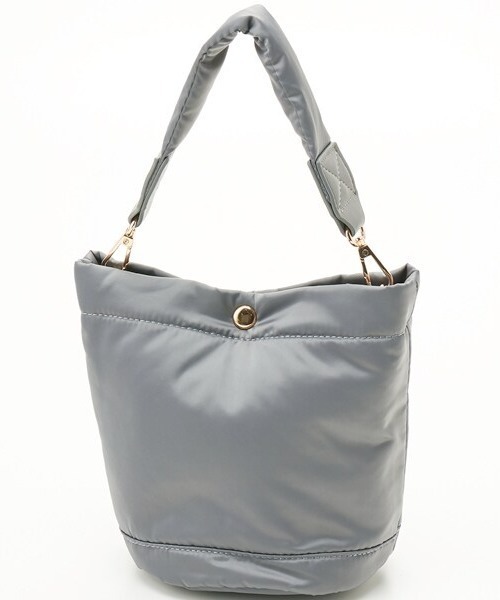 CACHELLIE(カシェリエ)の「NYLON BONDING 2WAY TOTE(ショルダーバッグ・レディース・グレー/ブラック/カーキ・FREE)」の3枚目の写真