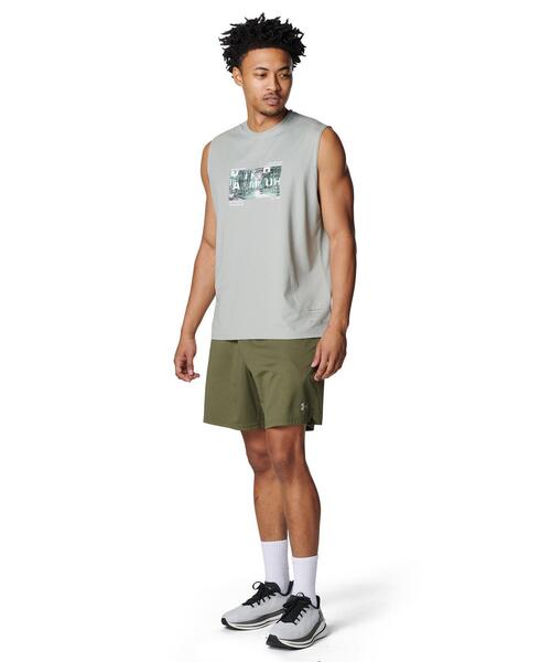 UNDER ARMOUR(アンダーアーマー)の「UAモチベート グラフィック スリーブレス シャツ(トレーニング/メンズ)(タンクトップ・メンズ・グレー系その他・M/L/XL/2XL/S/3XL)」の3枚目の写真
