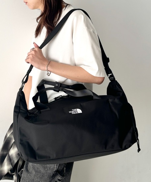 THE NORTH FACE(ザノースフェイス)の「THE NORTH FACE(ザ・ノースフェイス)/2WAY 大容量 ショルダー ボストン トラベル ダッフルバッグ ロゴプリント/SP DUFFLE BAG M(ボストンバッグ・レディース・ブラウン/ブラック・FREE)」の13枚目の写真